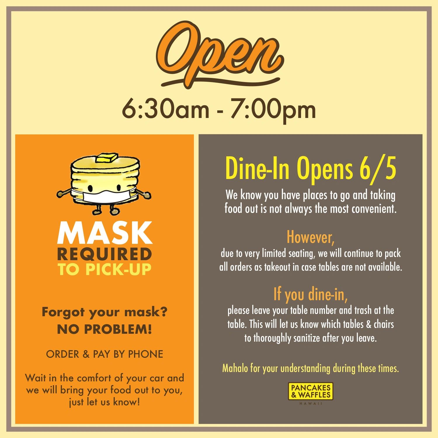 About Us Pancakes and Waffles Hawaii